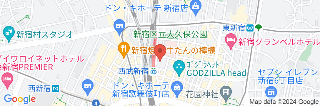 BELLUSTAR TOKYO, A Pan Pacific Hotelの地図