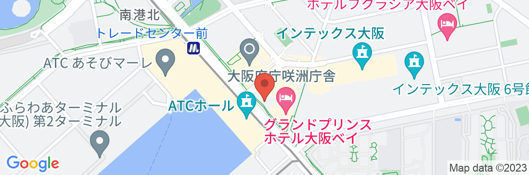 星野リゾート リゾナーレ大阪の地図