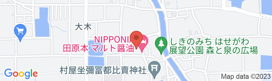 NIPPONIA 田原本 マルト醤油の地図