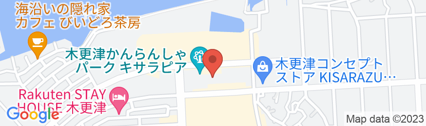 WILDBEACH木更津の地図