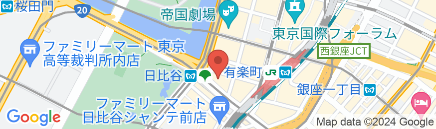 ザ・ペニンシュラ東京の地図