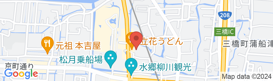 柳川ビジネスホテルの地図