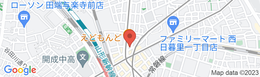 FAV TOKYO 西日暮里の地図