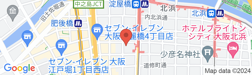 プリンス スマート イン 大阪淀屋橋の地図
