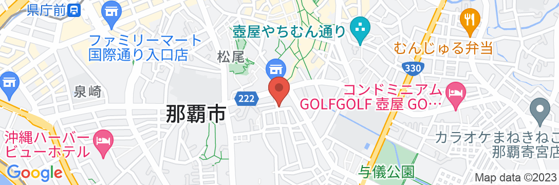 INFINITY HOTEL 樋川の地図