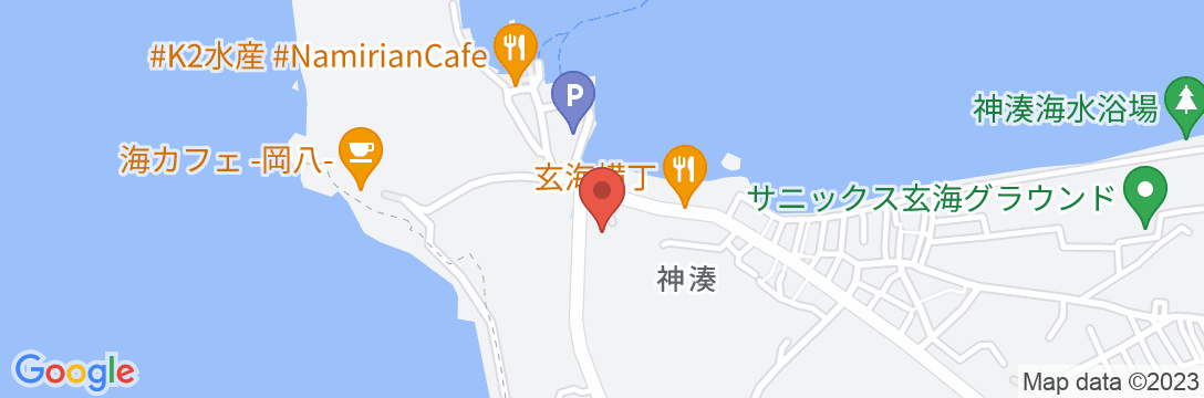 神湊グランピングホテルの地図