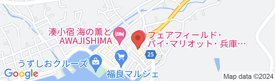 フェアフィールド・バイ・マリオット・兵庫淡路島福良<淡路島>の地図