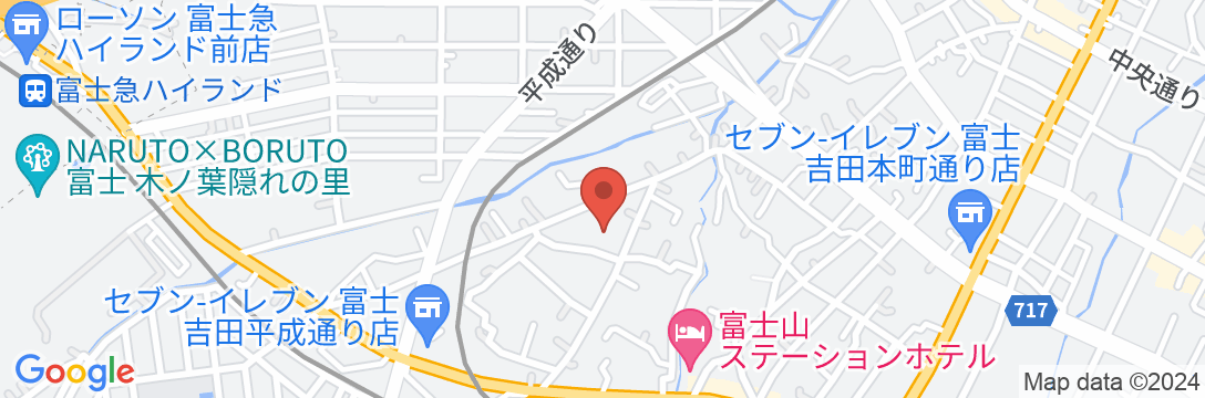 Fuji Matsuyama Baseの地図