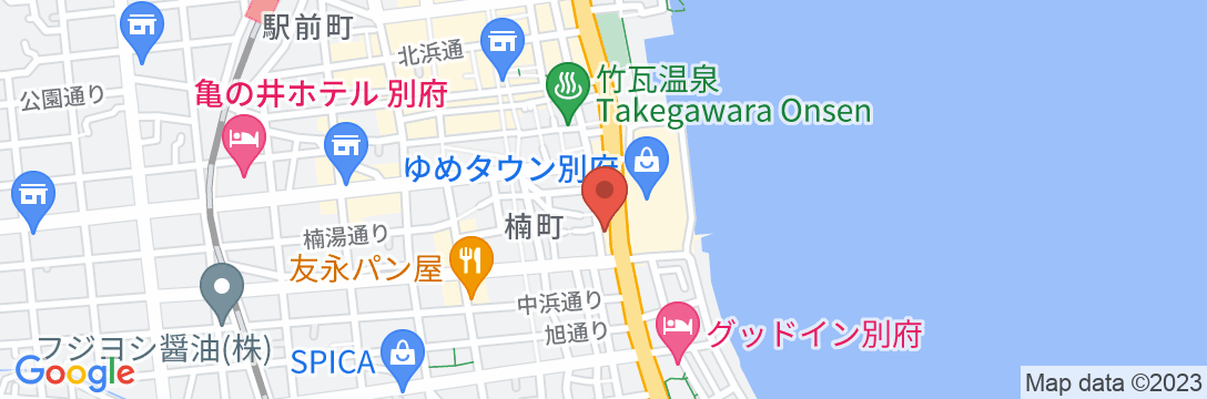 MURE Beppuの地図