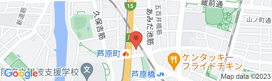 Third&Place 難波 芦原橋/民泊【Vacation STAY提供】の地図