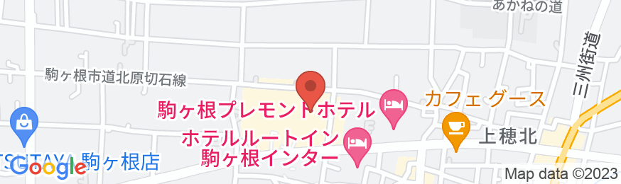 駒ヶ根プレモントホテルの地図