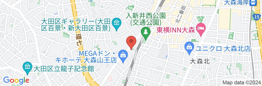 AOCA SANNO/民泊【Vacation STAY提供】の地図