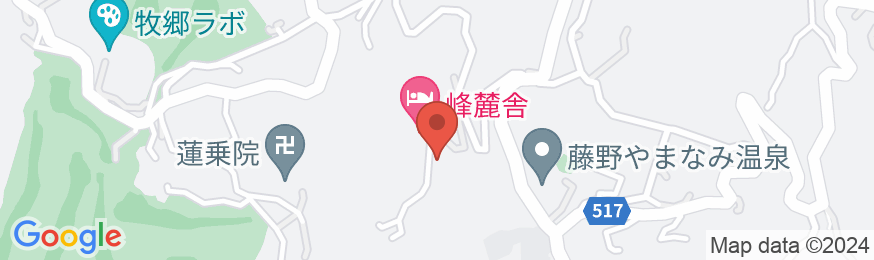 峰麓舎/民泊【Vacation STAY提供】の地図
