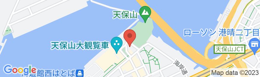 今昔荘 天保山 大阪ベイ【Vacation STAY提供】の地図