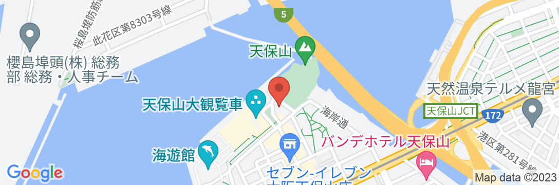 今昔荘 天保山 大阪ベイ【Vacation STAY提供】の地図