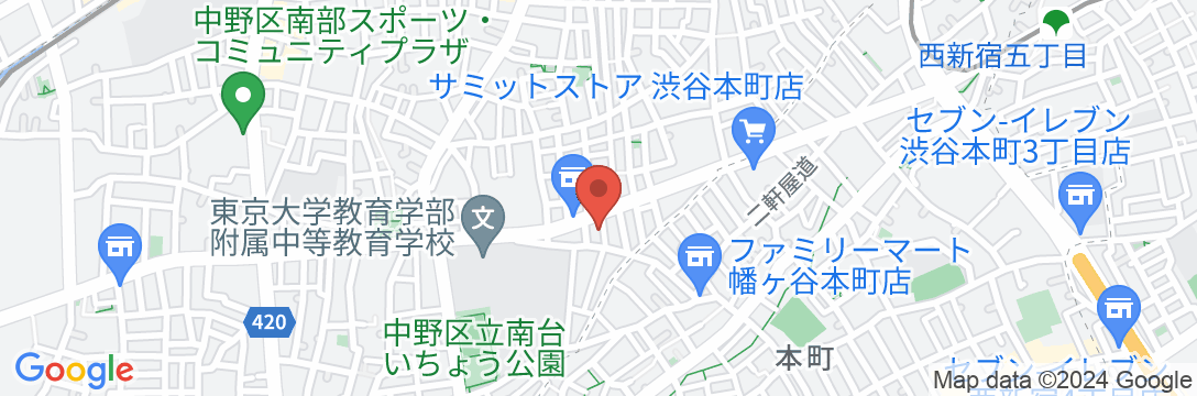 エミリオ西新宿/民泊【Vacation STAY提供】の地図