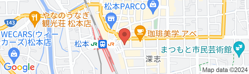プレミアホテルーCABINー松本の地図