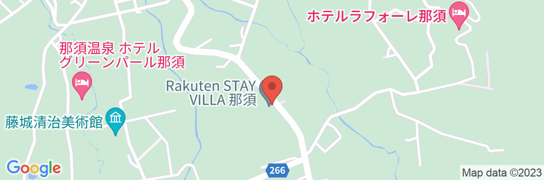 Rakuten STAY VILLA 那須の地図