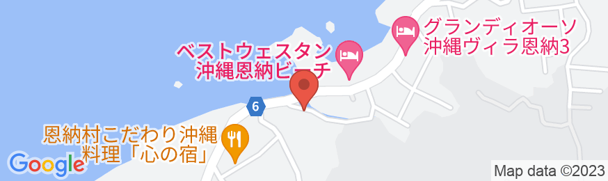 ラナカイハウス沖縄 ビーチ徒歩3分、真栄田岬・青の洞窟5分、160【Vacation STAY提供】の地図