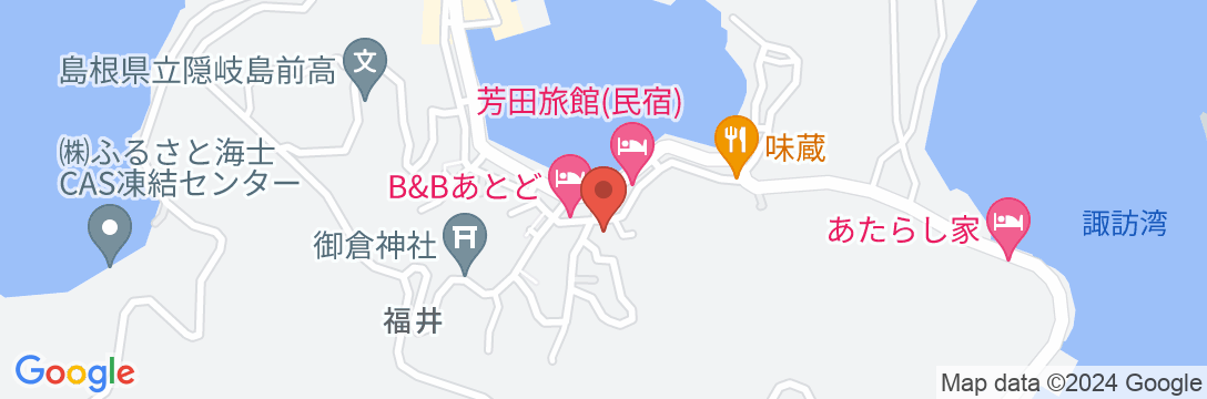 Ento<隠岐諸島>の地図
