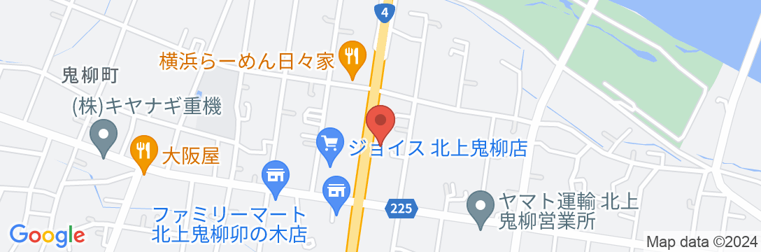 ホテル 悠(ゆう) <北上市>の地図