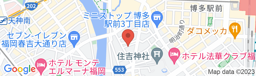 BIOS HOTEL HAKATA【Vacation STAY提供】の地図