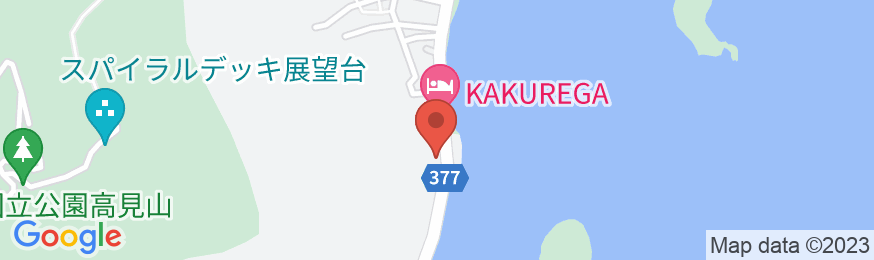 KAKUREGA/民泊【Vacation STAY提供】の地図