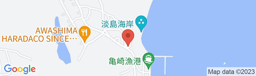 淡島シーサイドコテージ【Vacation STAY提供】の地図