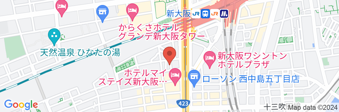 サンライズマンション/民泊【Vacation STAY提供】の地図