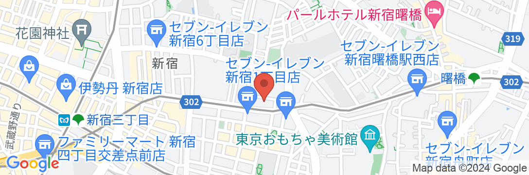秀 新宿御苑【Vacation STAY提供】の地図