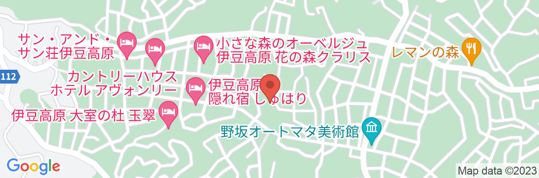 グランコテージ伊豆高原【Vacation STAY提供】の地図