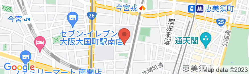 TAKUTO STAY NAMBA EBISU WEST/民泊【Vacation STAY提供】の地図