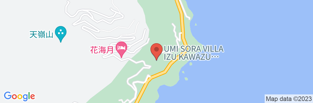 UMI SORA VILLA 伊豆河津【Vacation STAY提供】の地図