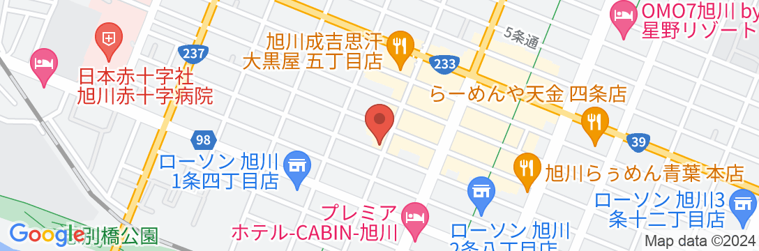 あさひかわ編集室/民泊【Vacation STAY提供】の地図