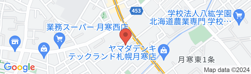 Mansion Pasture TSUKISAMU 福住/民泊【Vacation STAY提供】の地図