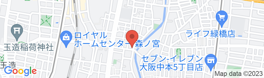 旅タイム・森ノ宮/民泊【Vacation STAY提供】の地図