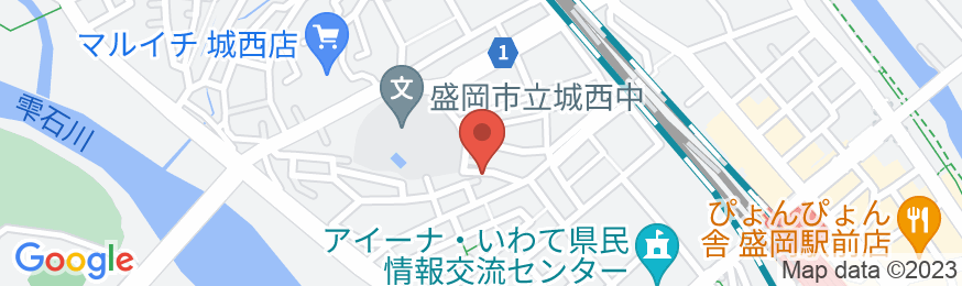 盛岡ゲストハウス【Vacation STAY提供】の地図