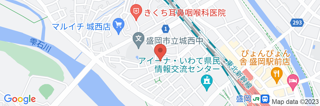 盛岡ゲストハウス【Vacation STAY提供】の地図