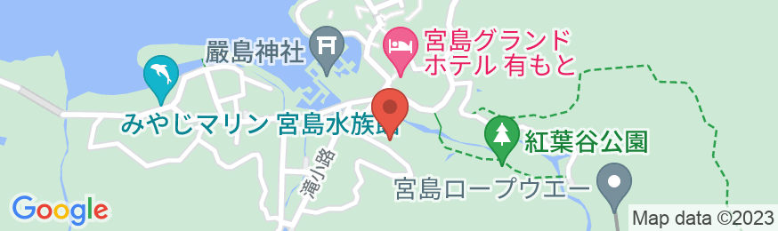 宮島ゲストハウス 三國屋【Vacation STAY提供】の地図