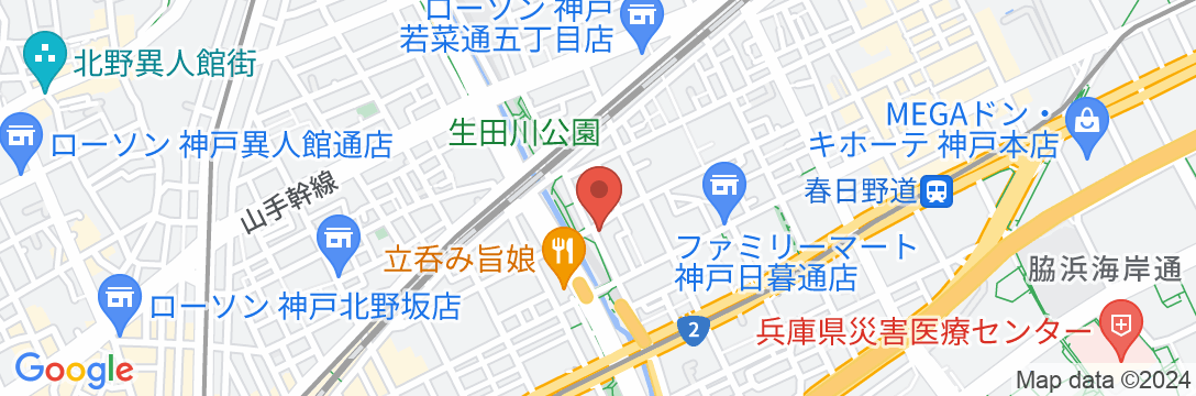 Sun Park KOBE/民泊【Vacation STAY提供】の地図