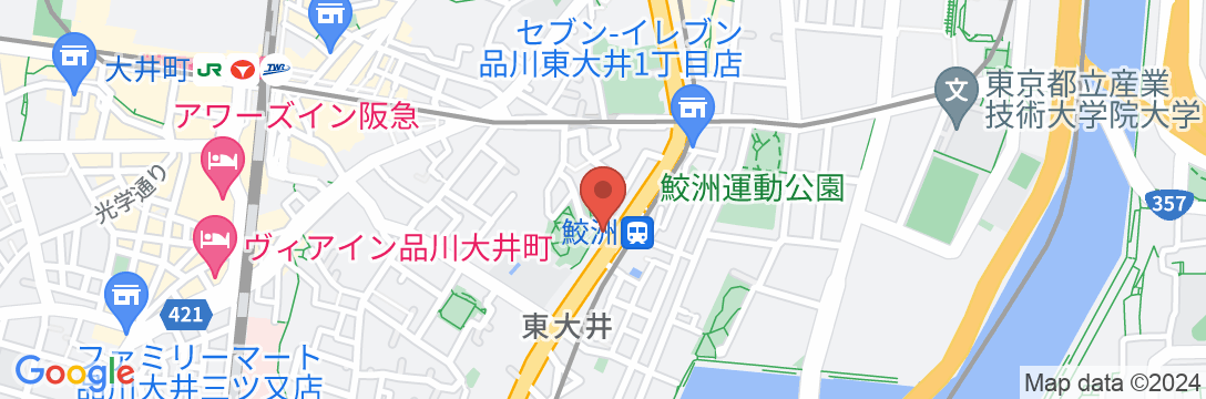 セレブ東大井【Vacation STAY提供】の地図