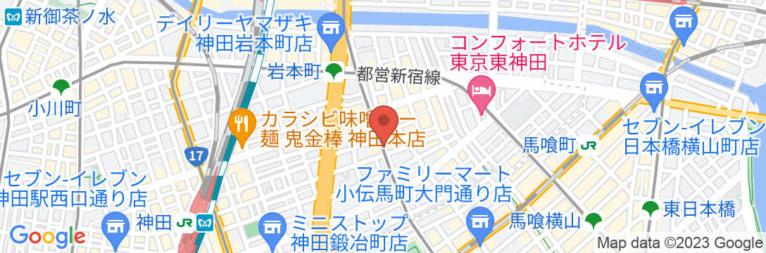 四季の彩 秋葉原ホテル【Vacation STAY提供】の地図