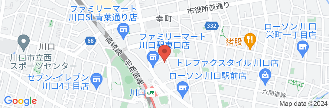 ポーラーリゾートKAWAGUCHI URBAN【Vacation STAY提供】の地図