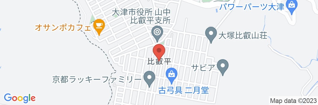 比叡ブルールーフ/民泊【Vacation STAY提供】の地図
