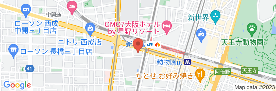 WELLSTAY Osaka Shinimamiya/民泊【Vacation STAY提供】の地図