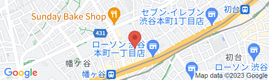 幡ヶ谷ハイム【Vacation STAY提供】の地図