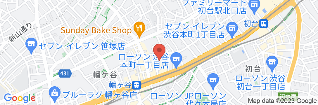 幡ヶ谷ハイム【Vacation STAY提供】の地図