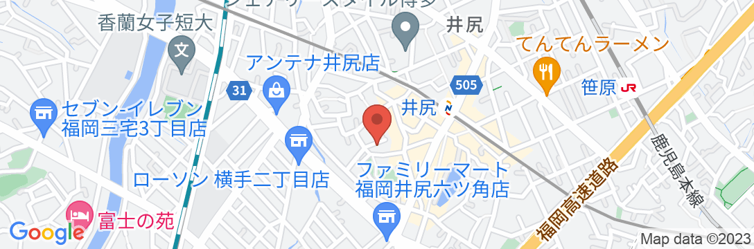ザ ミッキー カールトン 井尻/民泊【Vacation STAY提供】の地図