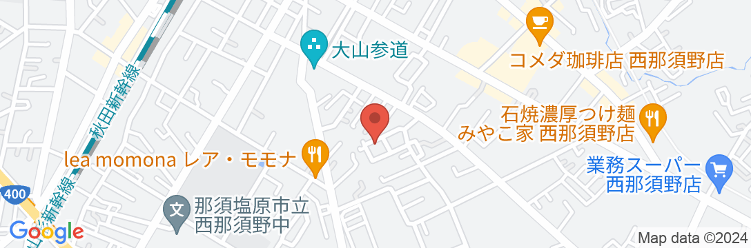 那須の麓、古民家改造モダンハウス/民泊【Vacation STAY提供】の地図