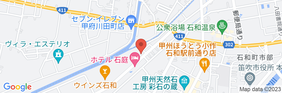 銘庭の宿 ホテル甲子園の地図